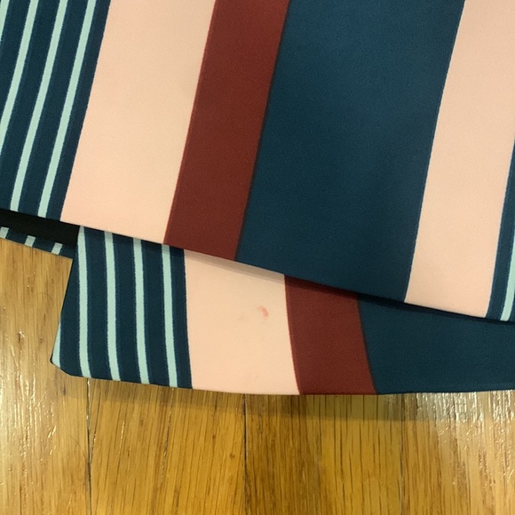 SUNO Color-block Wrap/Asymmetrical Button Close Skirt, Size 10 - Picture 5 of 8